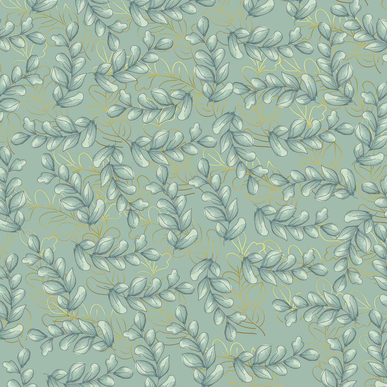leaves, nature, pattern, design, green background, green wallpaper, pattern, pattern, green background, green background, green background, green background, green background